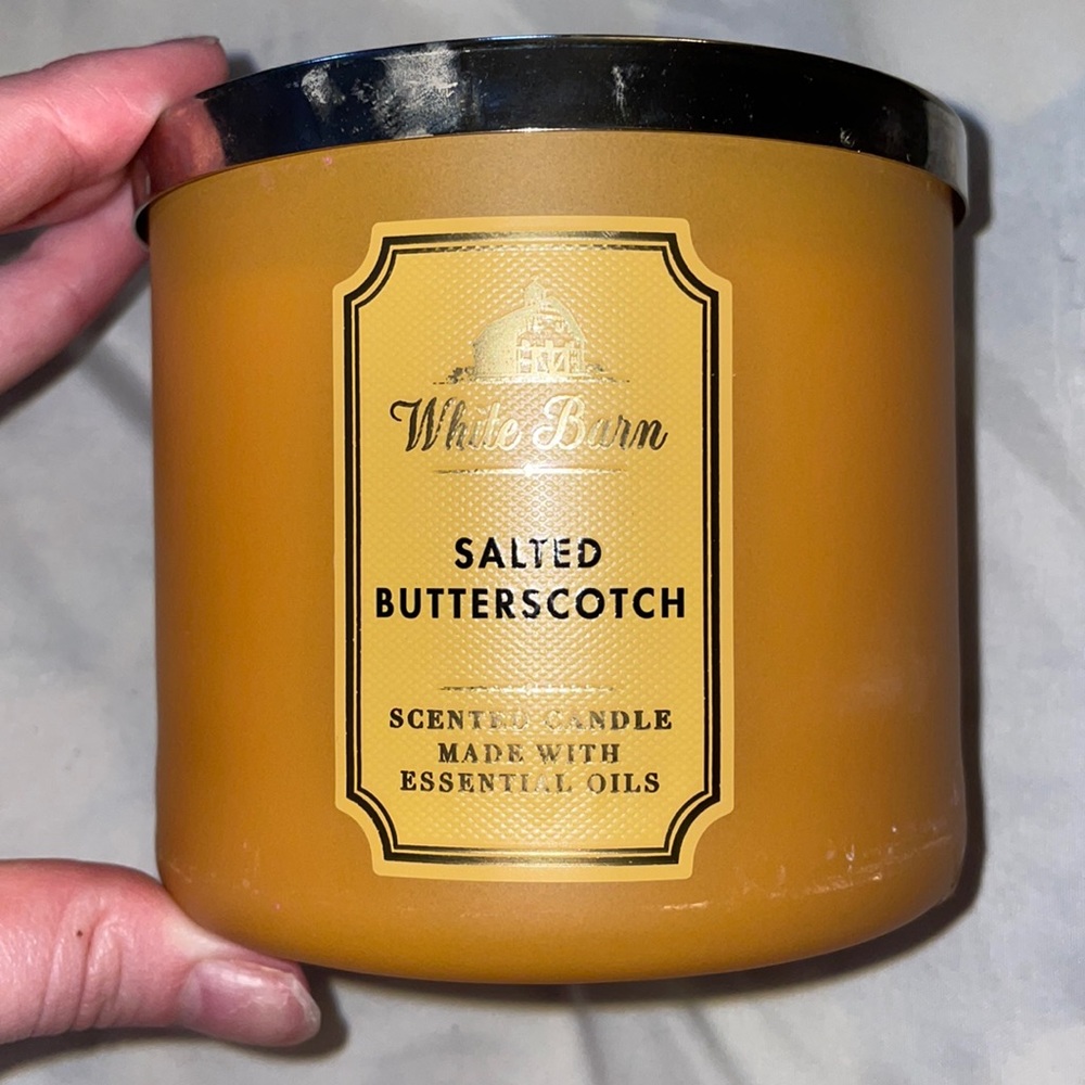 Salted Butterscotch 3 Wick Candle